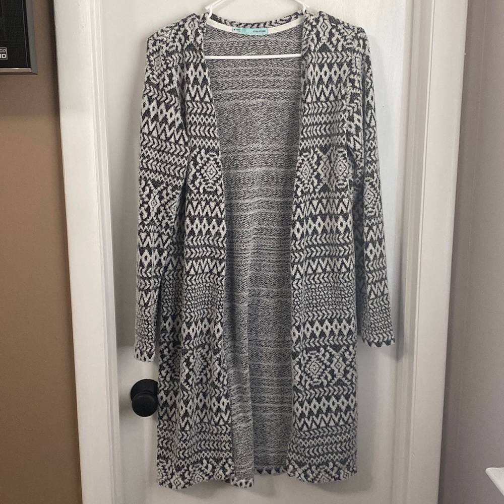 Beautiful duster cardigan from Maurice’s.